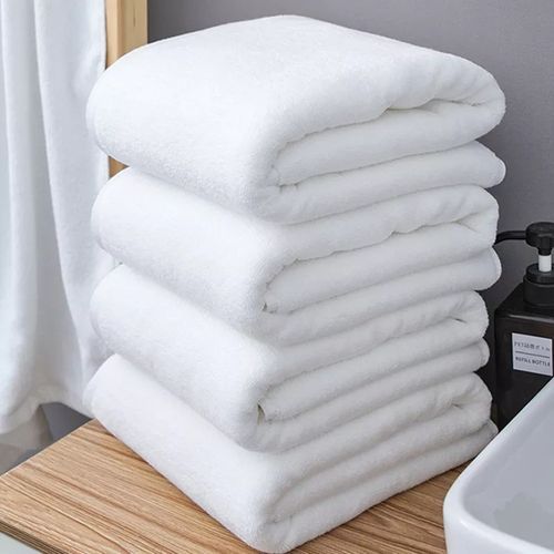 Cotton Bath Towel - White