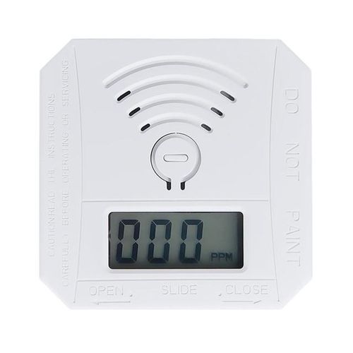 Acj High Sensitive Co Sensor Lcd Digital Screen Carbon Monoxide Alarm Independent Work Wireless Sound