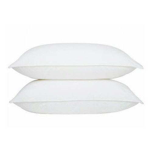 A Set of 2 Fibre Pillows, Big - White