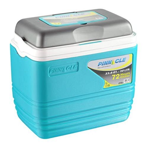 Pinnacle Insulated Water Cooler Ice Chiller Box 32L- Multicolor