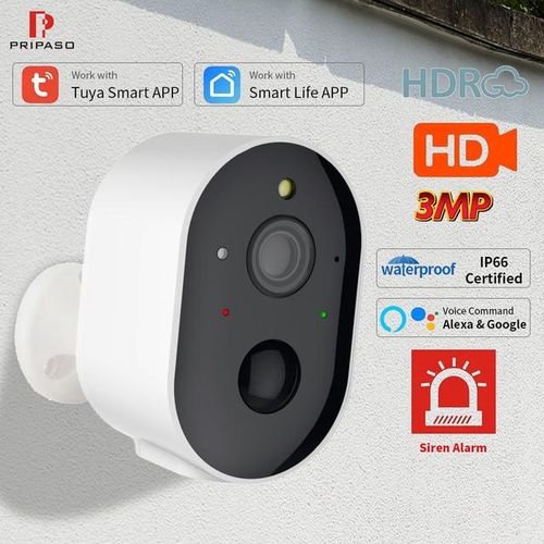 3mp Wireless Ip Camera Outdoor Solar Surlliance Ip66 Waterproof Ir Night Vision Cam Home Security Solar Spotlight Camera