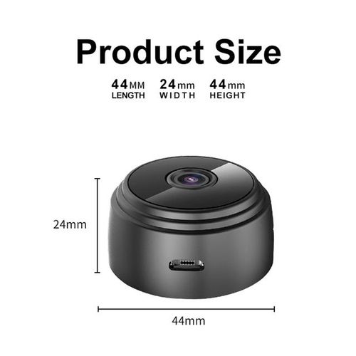 Two-Way Audio Wifi Surveillance Camera Ir Night Vision Small Dome Wireless Ip Camera Indoor Outdoor Cctv Cam Home Security