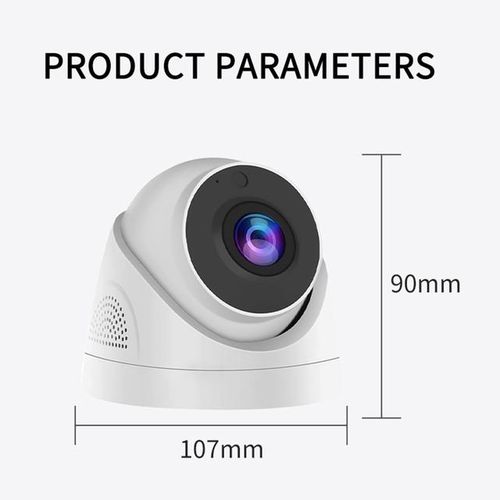 Two-Way Audio Wifi Surveillance Camera Ir Night Vision Small Dome Wireless Ip Camera Indoor Outdoor Cctv Cam Home Security