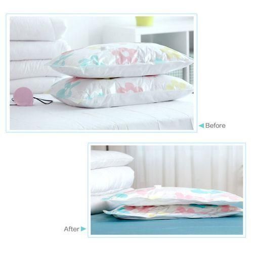 11pcs/set Vacuum Compression Clothes Storage Bag With Hand Pump