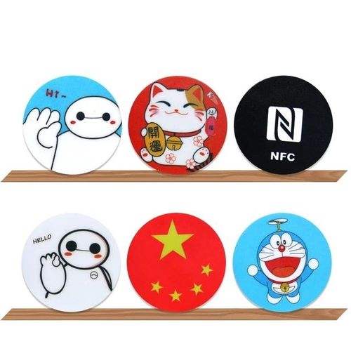 250khz Frequency Id Rewritable Writable Phone Sticker 0.5mm Thick Adhesive Keyfobs Key Token Tag 1pcs