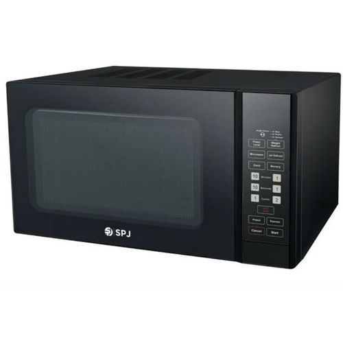 SPJ 34Litres Digital Microwave With Grill - Black (5YRs WRTY)
