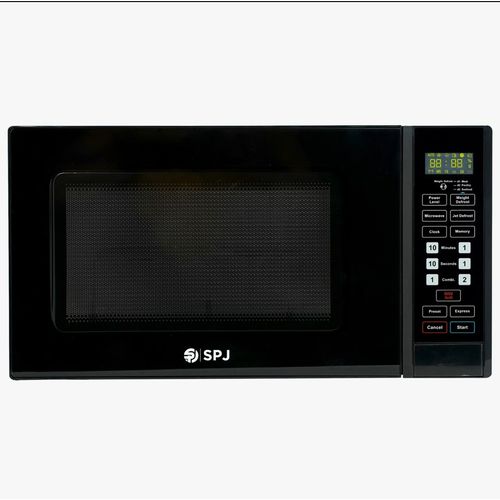 SPJ 34Litres Digital Microwave With Grill - Black (5YRs WRTY)
