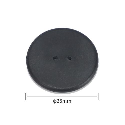 50pcs Washable Uhf Button Electronic Tag Fabric Washing High Temperature Resistant For Clothing Management