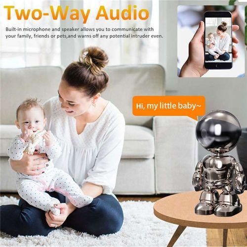 1080P Robot IP Camera Security Camera 360 ° WiFi Wireless 2MP CCTV Camera Smart