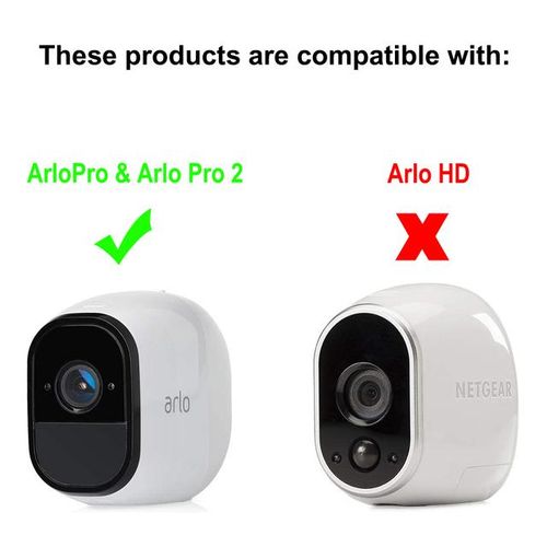 3pcs Skins Protection For Arlo Pro And Arlo Pro 2 Silicone Case And Weather Resistant Cover Security Camera Accessorie