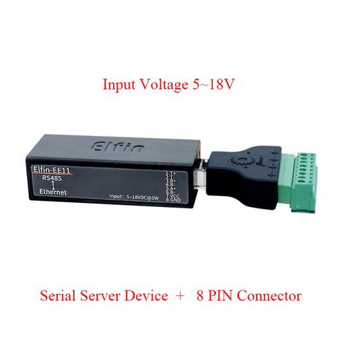 Ee11a Mini Rs485 Serial Server To Ethernet Modbustcp To Ethernet Rj45 Converter With Eembedded Web Server
