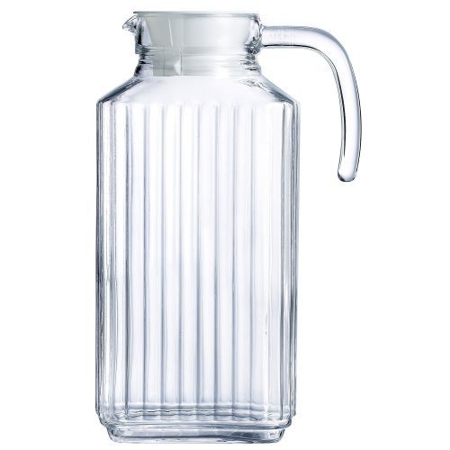 Luminarc 1.5Litre Luminarc Lined Glass Juice/Water Jug-Colorless