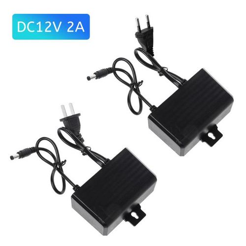 Ac/dc 12v 2a 2000ma Power Supply For Cctv Camera Outdoor Waterproof Eu Au Uk Plug Adapter Charger For Surveillance Cameras