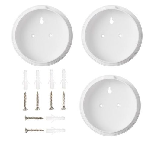 1pcs/3pcs Wall Table Mount Bracket For Google Wifi Security Bracket White