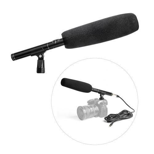 Professional Aluminium Alloy Condenser Shotgun Microphone