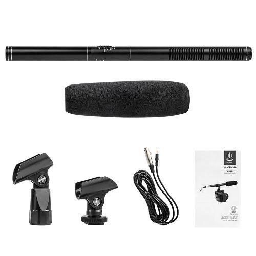 Professional Aluminium Alloy Condenser Shotgun Microphone