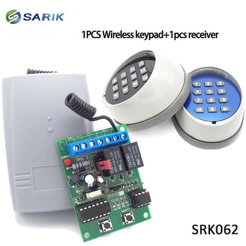 433.92mhz Wireless Keypad And Used For Automatic Door/ Garage/swing/sliding Gate Opener