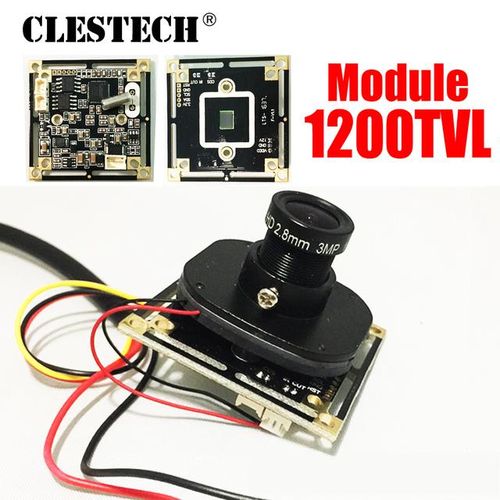 Analog 1/4cmos 1200tvl Hd Color Mini Cctv Camera Chip Module Set Finished Circuit Board 3.6mm Surveillance Complete Product 960h