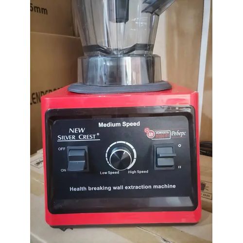 silver crest 3l Big Commercial 2 In 1  Blender With 9525 Motor - Red