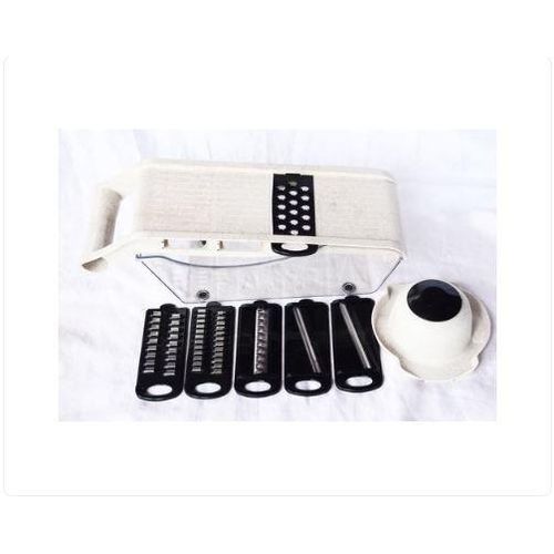 7N1 Vegetable Chopper Slicer Veggie Food Manual Potato PP6+1- Pink