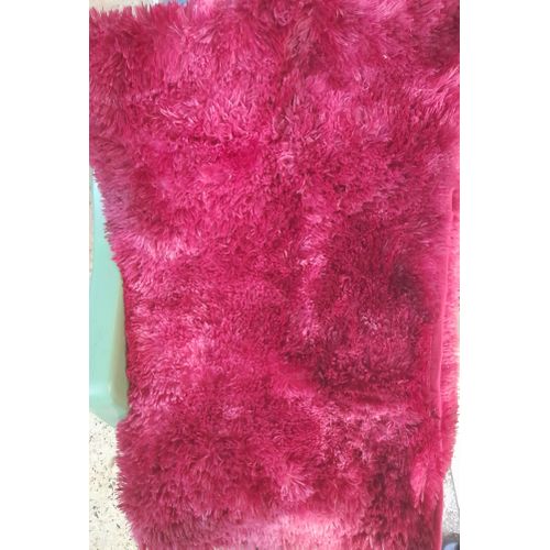 Fluffy Anti-skid Carpets Fluffy Rugs - Maroon