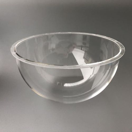 6 Inch 167x88mm Indoor / Outdoor High Speed Cctv Clear Housing Dome Cover Transparent Case For Surveillance Cctv Camera
