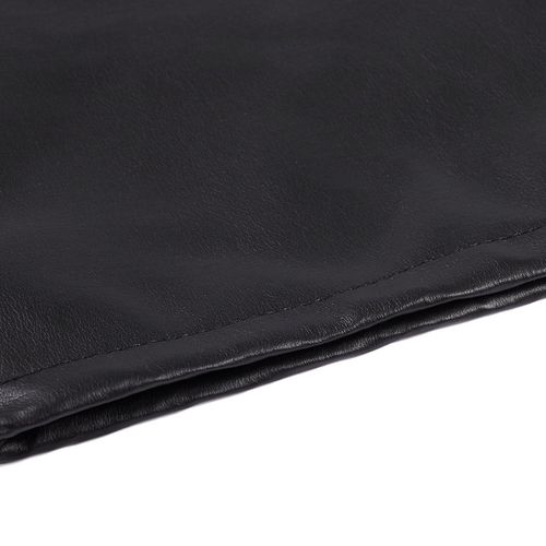 PU Leather Soft Storage Bag Pouch Case For Around Earphone AE TP-1 DJ Headphone Black