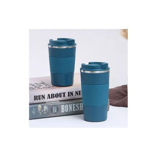 Stainless Steel Travel Mug  - Blue