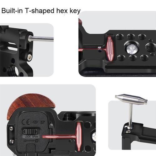 L Alloy Rabbit Cage For Sony ZVE10 Camera