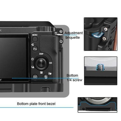 L Alloy Rabbit Cage For Sony ZVE10 Camera