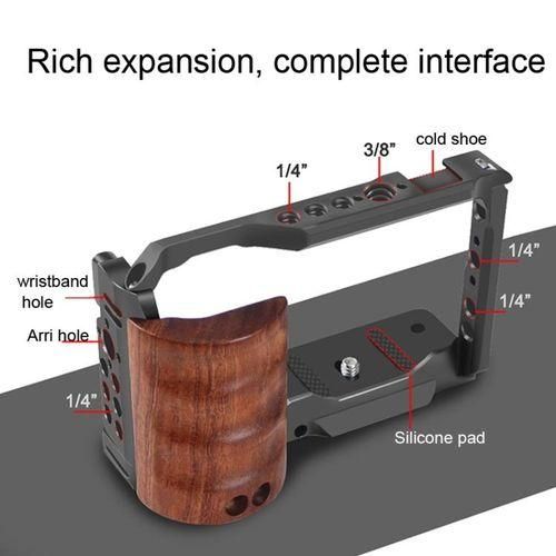 L Alloy Rabbit Cage For Sony ZVE10 Camera