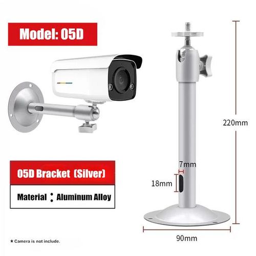 Mini Projector Ceiling Wall Mount Bracket M6 Thread Rotating Security Cctv Camera Holder Stand Projectors Accessories