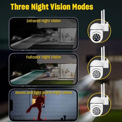 2mp Ptz Wifi Ip Camera 1080p Hd Two-Way Audio Night Vision 2.4g Wireless Video Surveillance Security Camera Cctv Baby