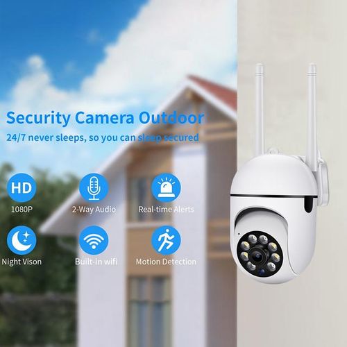 2mp Ptz Wifi Ip Camera 1080p Hd Two-Way Audio Night Vision 2.4g Wireless Video Surveillance Security Camera Cctv Baby