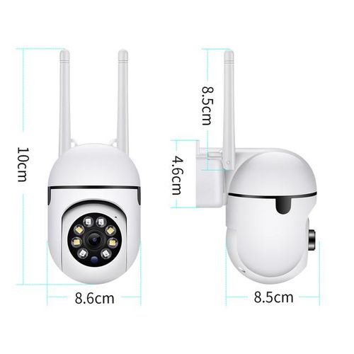 2mp Ptz Wifi Ip Camera 1080p Hd Two-Way Audio Night Vision 2.4g Wireless Video Surveillance Security Camera Cctv Baby