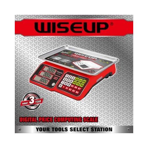 Electronic Rechargeable Digital Weighing Scale Of 30Kgs-Silver