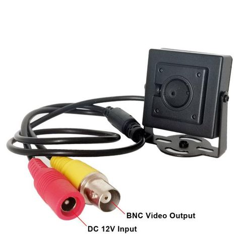 Cctv 700tvl Analog Security Camera 3.6mm 3.7mm Lens Mini Metal Body Aerial Photography