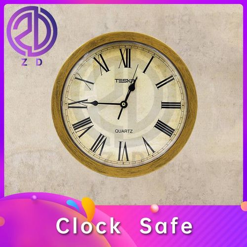 Clock The Real Clock Visual Confusion Unlock Box Have 3 Compartments Secrete Hidden Storage Clues Escape Game Room Props