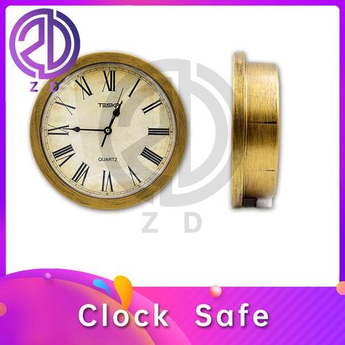 Clock The Real Clock Visual Confusion Unlock Box Have 3 Compartments Secrete Hidden Storage Clues Escape Game Room Props