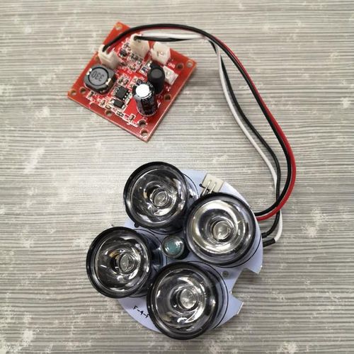 Almost Invisible 940nm Spot 4pcs Ir Array Leds Board Dc12v 90 Degree Ir Led Board Illuminator For Cctv Camera