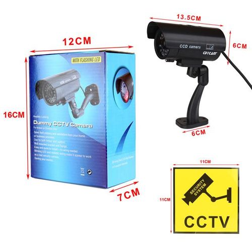Cdycam Camera Waterproof Outdoor Indoor Security Cctv Surveillance Camera With Flashing Red Led