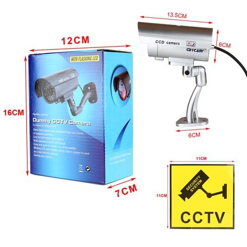Cdycam Camera Waterproof Outdoor Indoor Security Cctv Surveillance Camera With Flashing Red Led