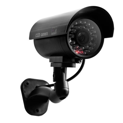 IP66 Waterproof Dummy CCTV Camera With Flashing LED For Realistic