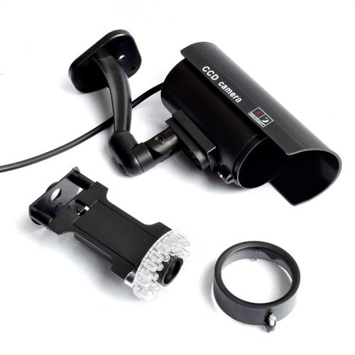 IP66 Waterproof Dummy CCTV Camera With Flashing LED For Realistic