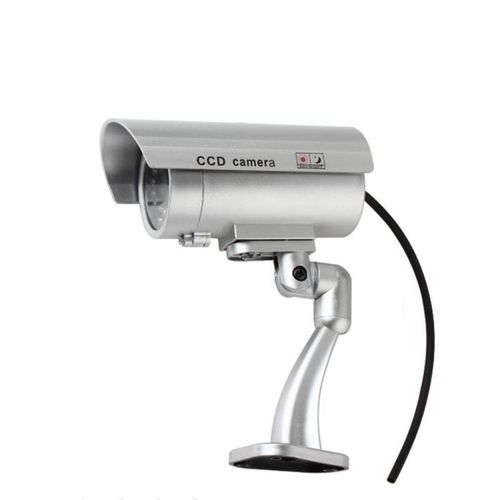 IP66 Waterproof Dummy CCTV Camera With Flashing LED For Realistic