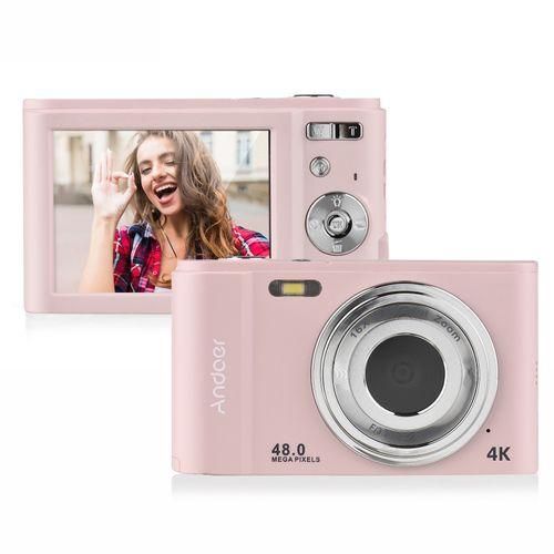 Andoer Portable Digital Camera 48MP 4K 2.88inch IPS Screen