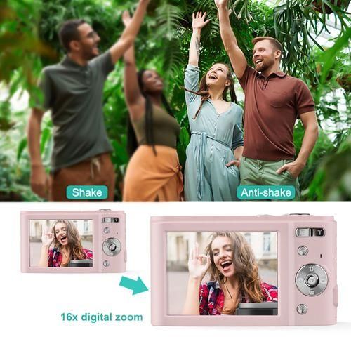Andoer Portable Digital Camera 48MP 4K 2.88inch IPS Screen