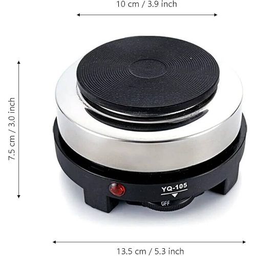 Mini Portable Travel Electric Stove-Black