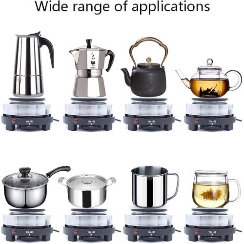 Mini Portable Travel Electric Stove-Black
