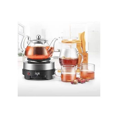 Mini Portable Travel Electric Stove-Black